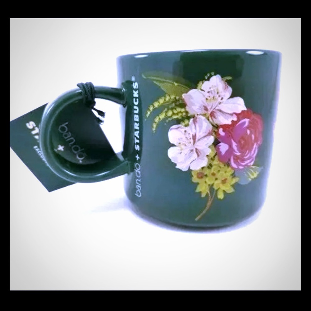 Starbucks 2018 Bando Dark Green Mug 12oz